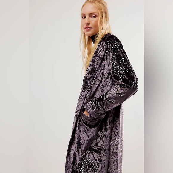 *New* Understated Leather X Free People Fortune Duster, Size Large - Picture 4 of 8